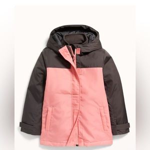 Like new water resistant 3 in 1 snow jacket for girls